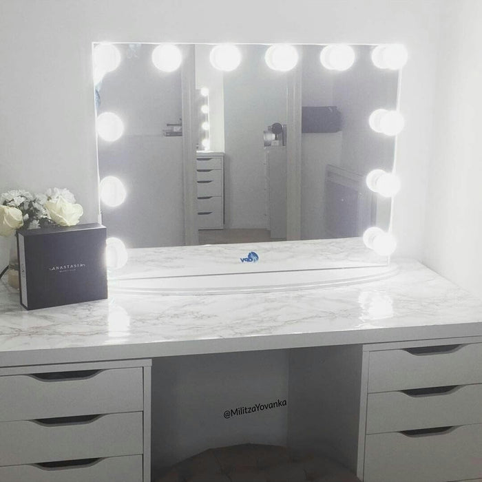 Hollywood  Vanity Mirror(Rectangle)