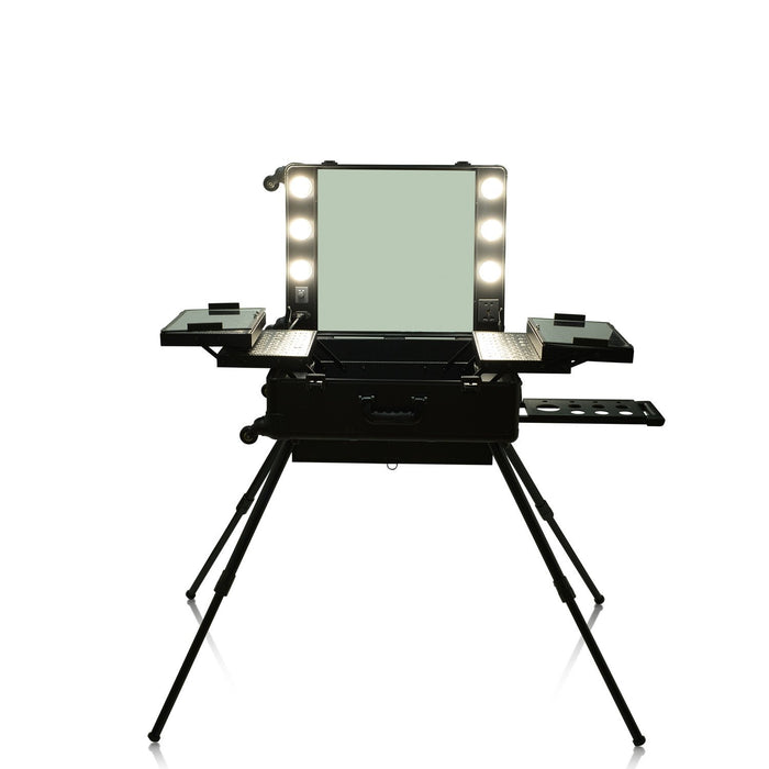 Black OPV LED Lighted Mirror Case with Legs